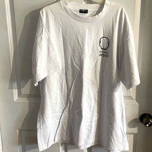 The Drive Clothing white slightly distressed XL t-shirt